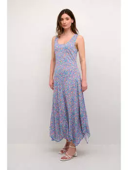 Платье Cream, цвет hellblau/orange/pink