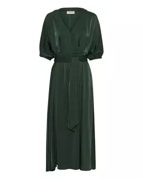 Платье Cream Noretta, темно-зеленый