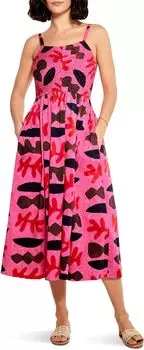 Платье Crush с вырезами NIC+ZOE, цвет Pink Multi