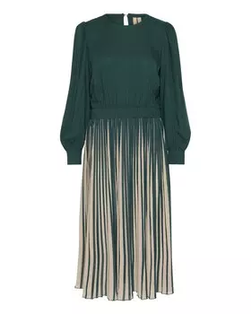 Платье CULTURE Carly, изумрудный