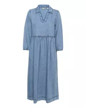 Платье CULTURE, синий деним