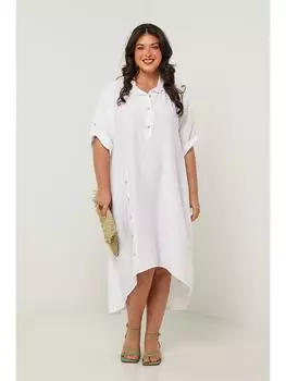 Платье Curvy Lady, белый