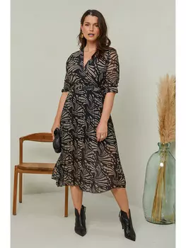 Платье Curvy Lady, черный