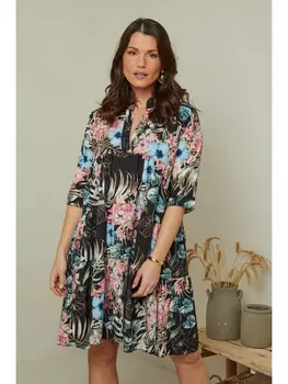 Платье Curvy Lady, черный