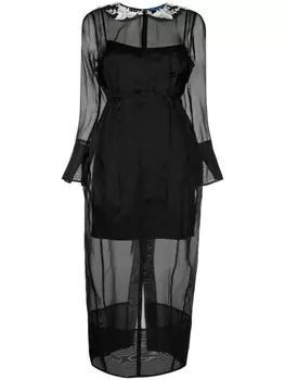 Платье Cypress с цветочным кружевом Nackiy, черный