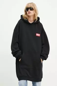 Платье D-BOXT-HOOD-LAB Diesel, черный