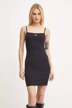 Платье D-MOKKY-LS-MICRODIV Diesel, черный