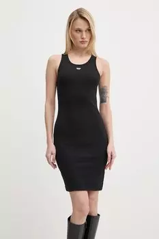 Платье D-TANK-LONG-D DRESS Diesel, черный