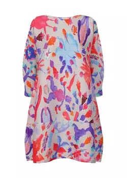 Платье dance with new friends Pleats Please Issey Miyake, розовый
