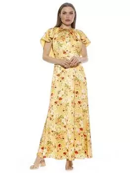 Платье Даника ALEXIA ADMOR, цвет yellow floral