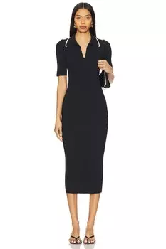 Платье Darcy A.L.C., midnight, navy & parchment