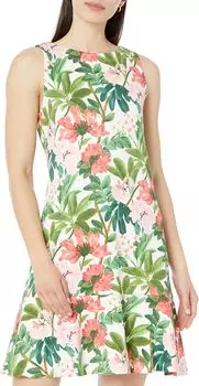Платье Darcy Fairway Blooms с воланами Tommy Bahama, белый