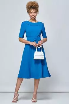 Платье Darlene с складным вырезом Jolie Moi, зеленый