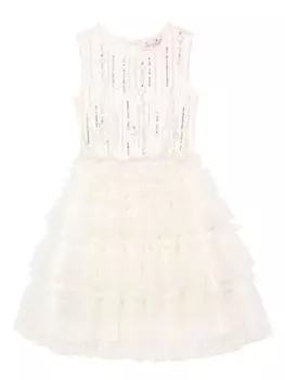 Платье Dauphinette из тюля с пайетками Tutu Du Monde, бежевый