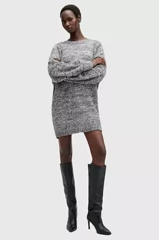 Платье DAZZLE Allsaints, серый