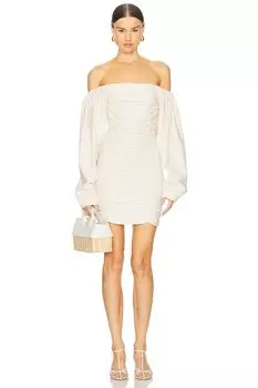 Платье Decia Gestuz, white