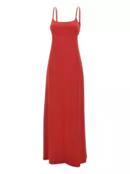 Платье Dede с бантом MAX MARA, красный