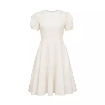 Платье Deep Breath с пышными рукавами, черный