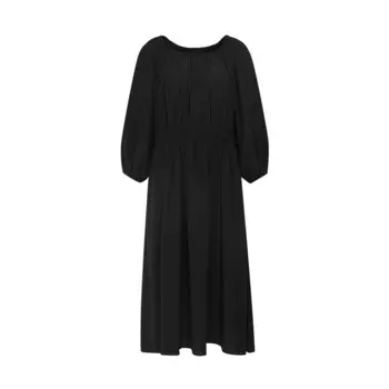 Платье Deep Breath шелковое, черный