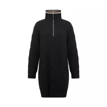 Платье Deep Breath средней длины, черный