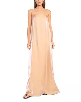 Платье Дельфина STAUD, коричневый/бежевый