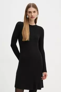 Платье ДЕНИМ из смесовой шерсти Marc O'Polo, черный