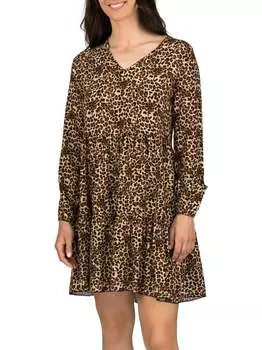 Платье DENIMFY DFIda, коричневый