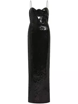 Платье Denise с пайетками Rebecca Vallance, черный