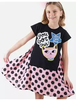 Платье Denokids, черный