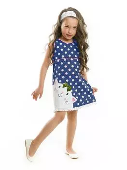 Платье Denokids, темно-синий