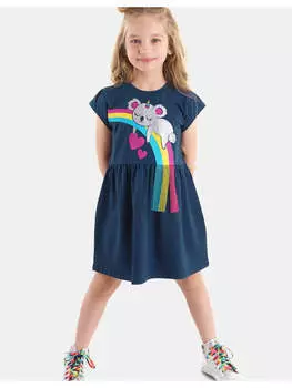 Платье Denokids, темно-синий