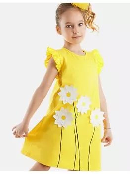 Платье Denokids, желтый