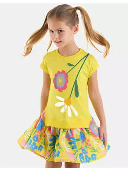 Платье Denokids, желтый