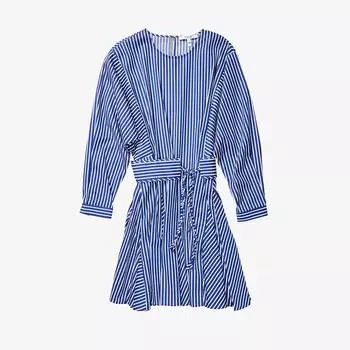 Платье Derek Lam 10 Crosby, Long Sleeve Godet Skirt Dress