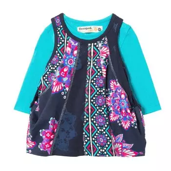 Платье Desigual 2In1, разноцветный