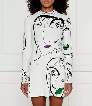 Платье Desigual, белый