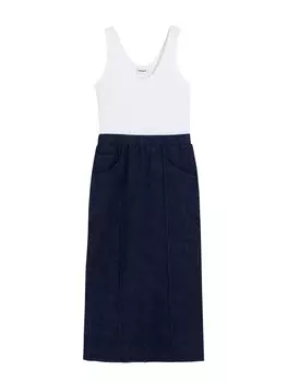 Платье Desigual, цвет Navy/White