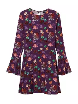 Платье Desigual Dress, цвет Berry