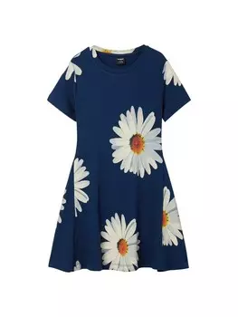 Платье Desigual Dress, ночной синий