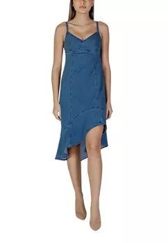 Платье Desigual джинсовое, синий