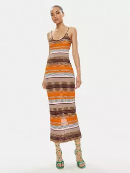 Платье Desigual, оранжевый