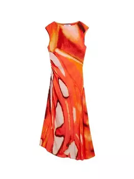 Платье Desigual, оранжевый