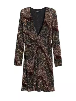 Платье Desigual, разноцветный