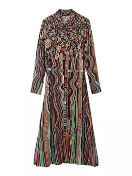 Платье Desigual, разноцветный