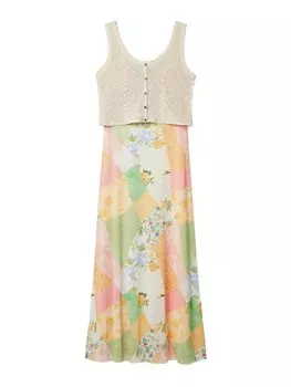 Платье Desigual, разноцветный