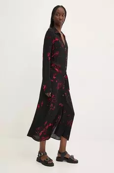 Платье Desigual SCRIBBLES, черный
