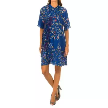 Платье Desigual Short Sleeve Desigual, синий