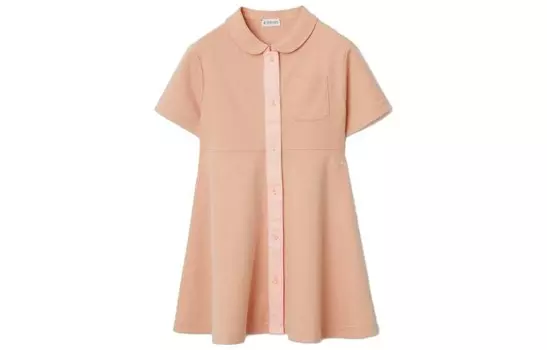 Платье детское Burberry, абрикосовый