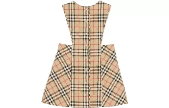 Платье детское Burberry, кофейный