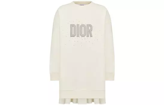 Платье детское Dior, слоновая кость